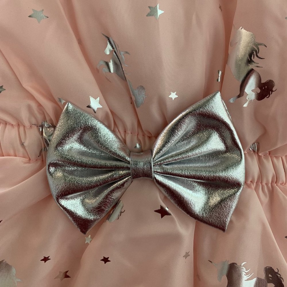 Pink/Silver Unicorn Dog Coat - NWT - Picture 4 of 9